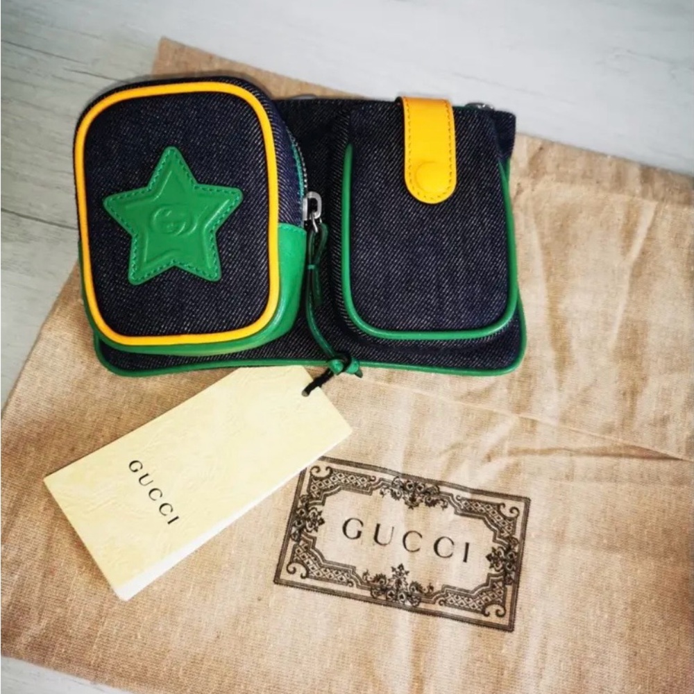 Denim Gucci Children Fanny Pack GG (Large)